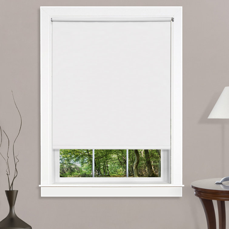 The Twillery Co.® Pull Down Cordless Room Darkening Roman Shade Wayfair